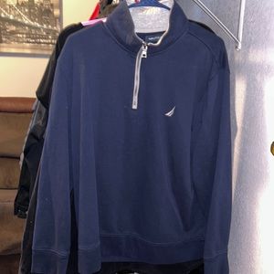 Navy blue Náutica sweater in large